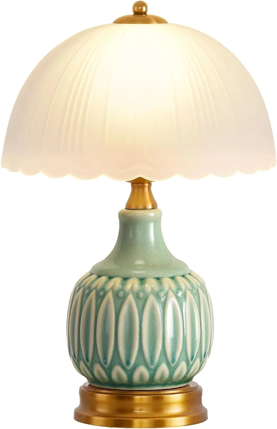 Special WELAISA Table Lamps Ceramic Retro Lamp, 15. Modern Bedside Nightstand Traditional Lamps - Image 2