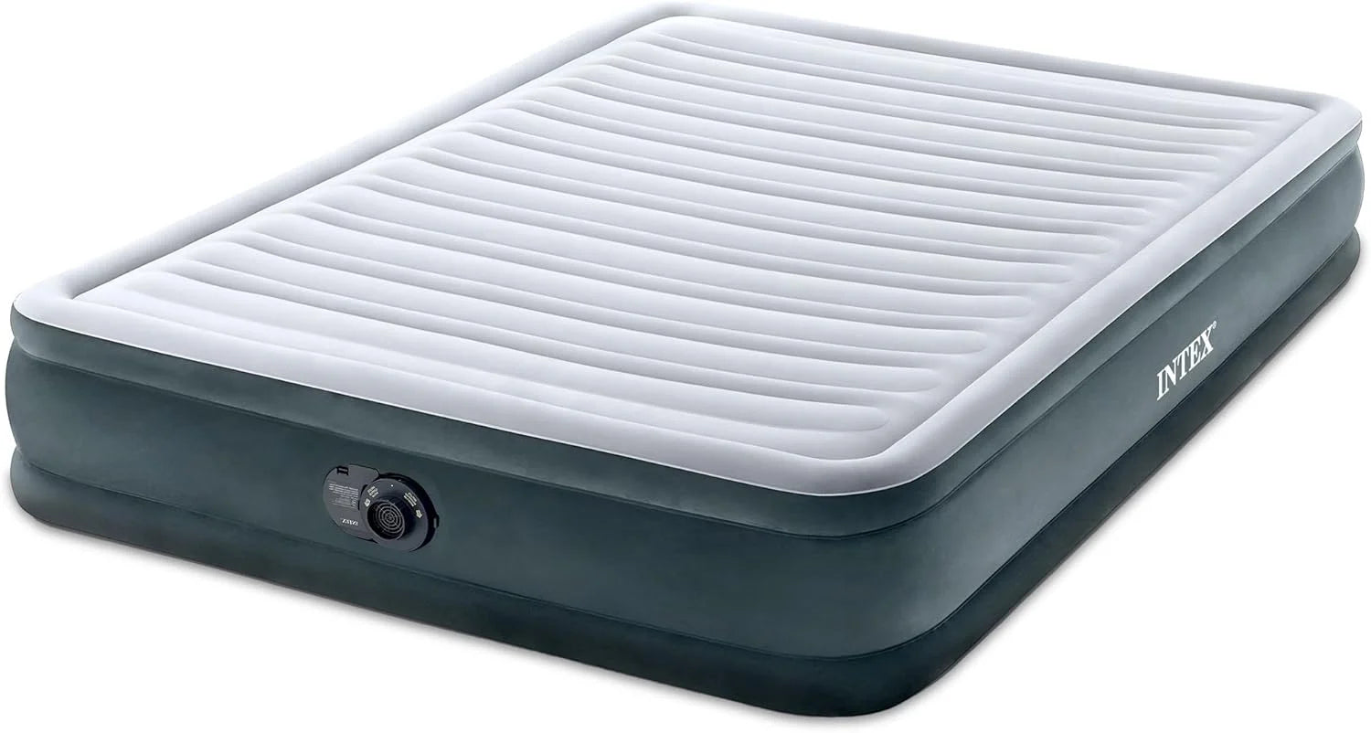 Special 64417ED 22in Queen Dura-Beam Comfort Plush High-Rise Inflatable Air Mattress with Built in Pump for Travel - Image 6