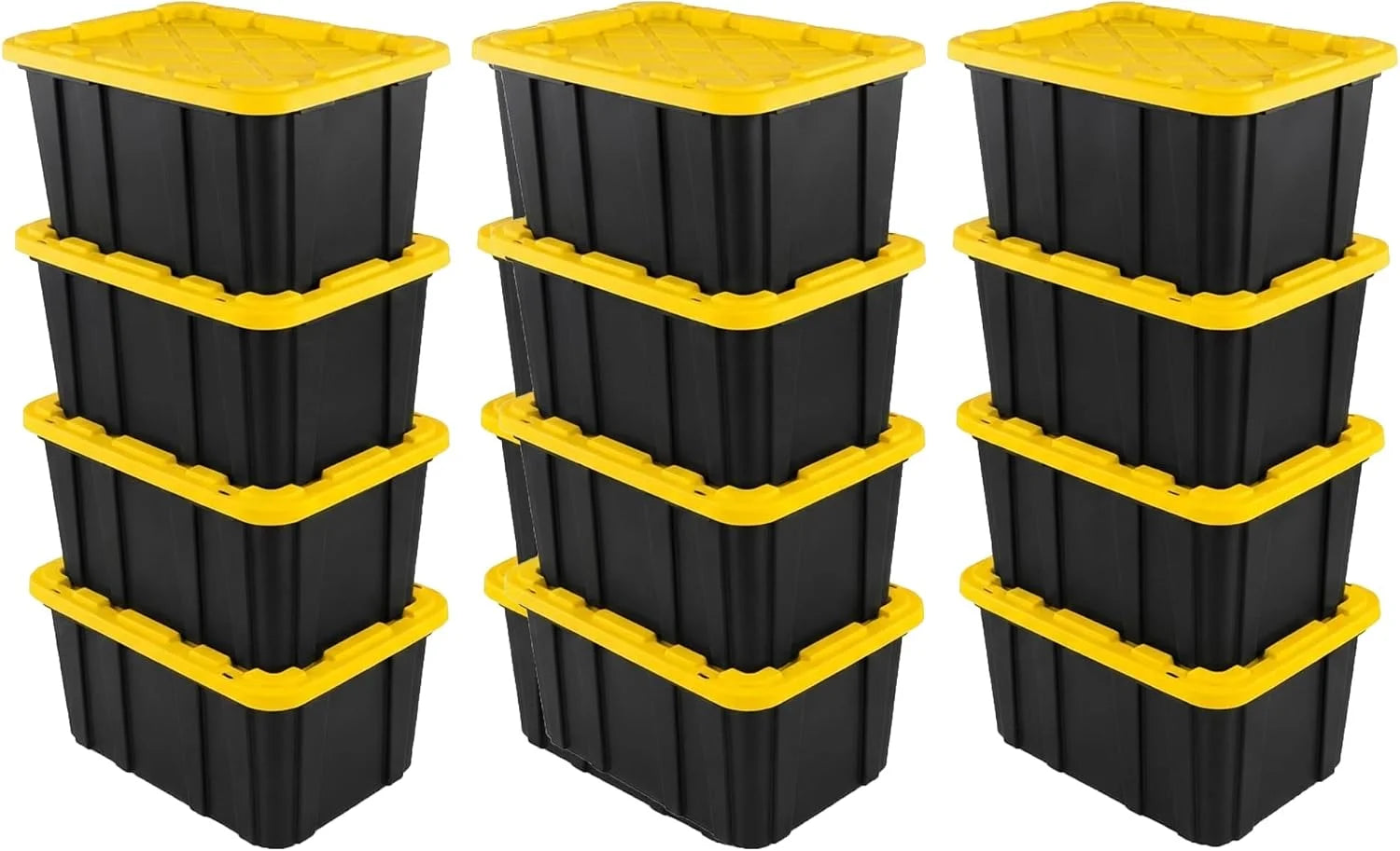 Special Sterilite 4-Pack 27 Gallon Industrial Storage Tote, Heavy-Duty Plastic Bins - Image 11