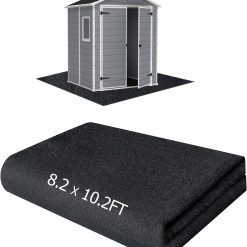 Alternative view of Special 6x4FT Outdoor Storage Shed Floor Mat, Tent Carpet for Camping Furniture