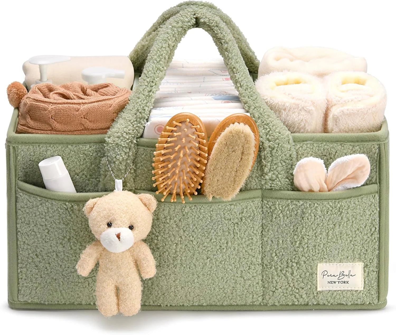 Special Diaper Caddy Organizer for Changing Table, Storage Basket for Wipes, Gift for Baby Shower, Car - Image 3