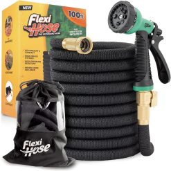 Alternative view of Special Hose Plus Expandable Garden Hose with 8 Function Nozzle, 100FT, Lightweight Retractable Garden Hose