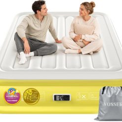 Special Air Mattress Queen with Built-in Pump, 18 Raised Inflatable Blow Up Mattress, Upgraded Heavy Duty Portable Air