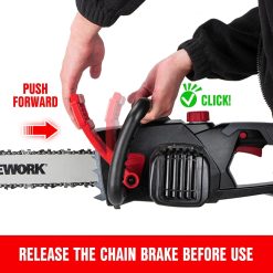 Special 15 Amp 16 Electric Chainsaw with Tool-Less Chain Tensioner