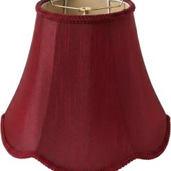Alternative view of Special Beige Scalloped Lamp Shades Set of 2