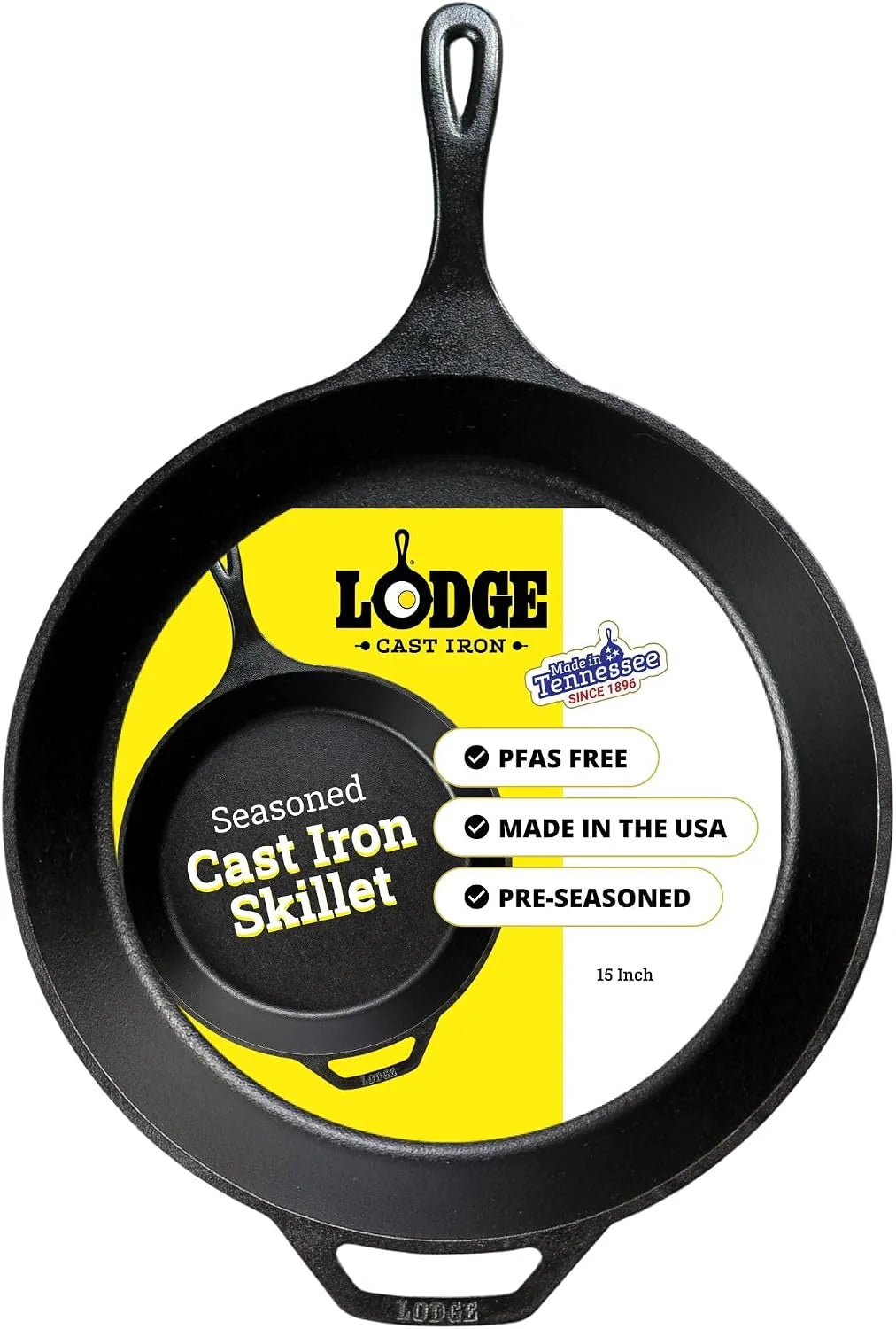 Special Seasoned Cast Iron Skillet Set 8, 10.25 & 12 Inches - Image 9