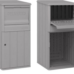 Alternative view of Special 33.5-Gallon Capacity Package Delivery Box, Parcel Drop Box with Lock