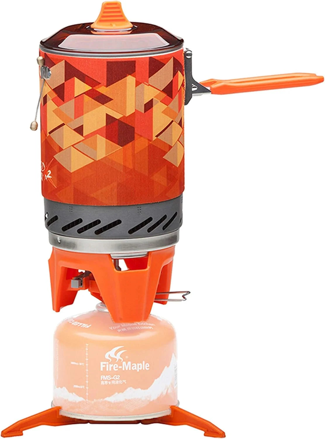 Special Fixed Star 2 Pro Backpacking Camping Stove System, Black 19.8oz, 30% Faster Boil with HX Base