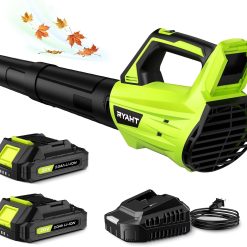 Special Blower Cordless, Leaf Blower with Battery and Charger – 2 Speed Modes, 2 Batteries