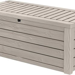Alternative view of Special Keter Westwood 150 Gal Outdoor Storage Box for Patio and Pool Accessories