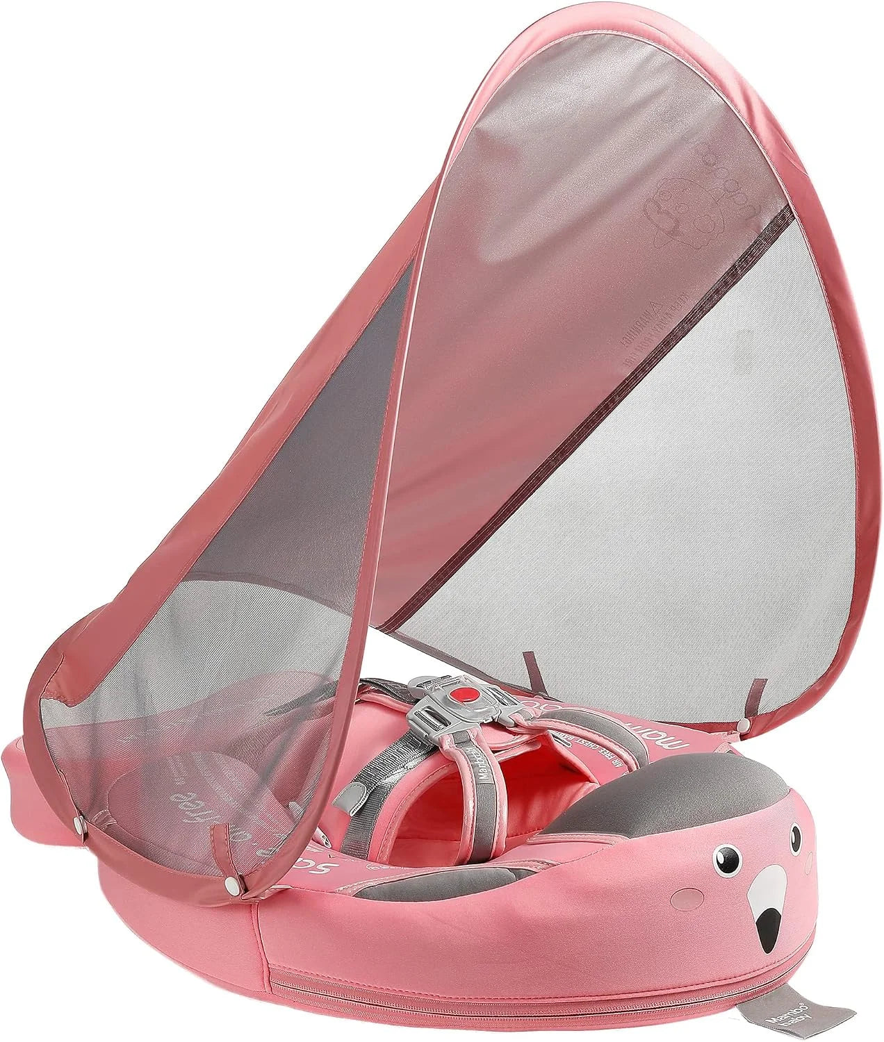 Special Mambobaby Float Self-Inflating Baby Pool Floats Hammock with Canopy, Compressible Folding Baby Floating Bed - Image 9