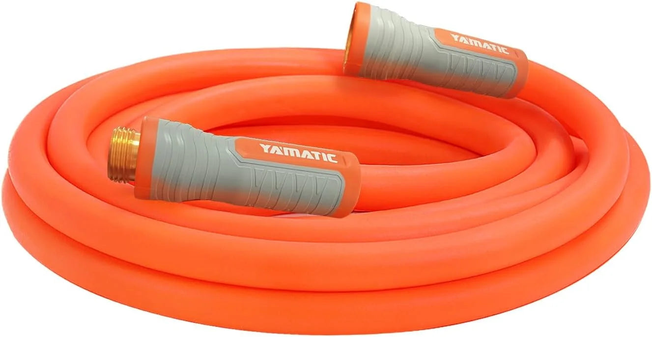 Special Flexible Garden Hose 5/8 x 75ft, 360° Swivel Handle, Burst 600 PSI, 75 Foot Heavy Duty Water Hose - Image 12