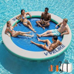 Special Water Hammock Lake Floats for Adults, Large Circle Pool Hammock Pool Lounger Water Float for Lake River Ocean