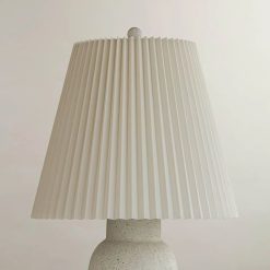Alternative view of Special 10 Top x 17 Bottom x 14 1/2 High x 14 3/4 Slant Lamp Shade (Pre-Assembled) Replacement Large Ivory White Bell Round