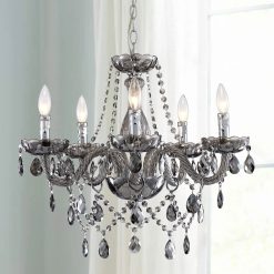 Special Mossi 5 Light Modern Contemporary Elegant K9 Crystal Glass Chandelier Pendant Ceiling Lighting Fixture