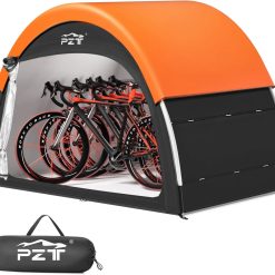 Special Upgraded Bike Tent with Rain Cover, Outdoor Storage Shed for 2-3 Bikes