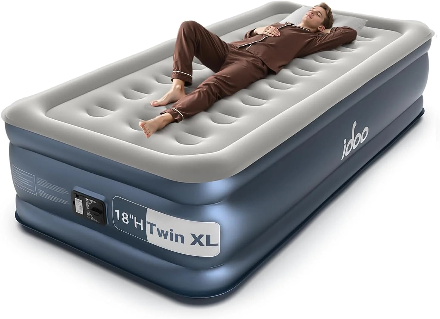 Special Queen Air Mattress with Built in Pump, 18 Raised Comfort Inflatable Blow up Mattress, Upgraded Support Structure - Image 3