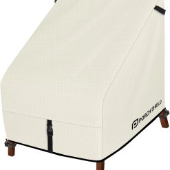 Alternative view of Special Shield Patio Chair Covers -Waterproof Outdoor Lounge Deep Seat Lawn Chair Cover " 30W x 33D x 34H inch, Beige