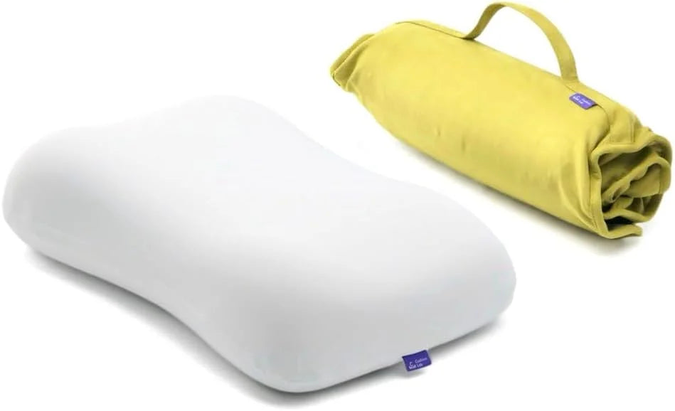 Special Cushion Lab Travel Deep Sleep Pillow, Compact Memory Foam Neck Pillow for Sleeping, Portable Pillow for Hotels - Image 3