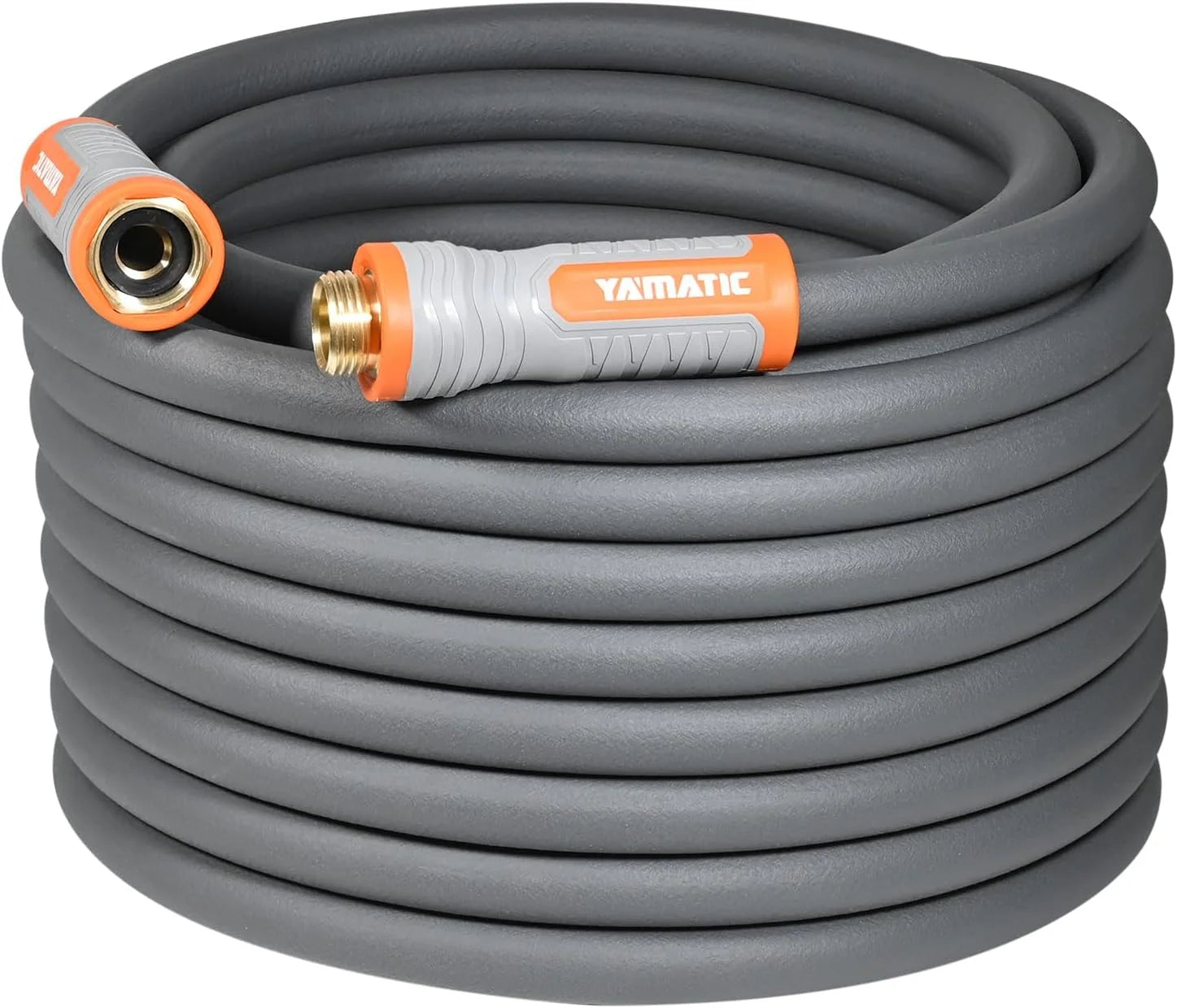 Special Flexible Garden Hose 5/8 x 75ft, 360° Swivel Handle, Burst 600 PSI, 75 Foot Heavy Duty Water Hose