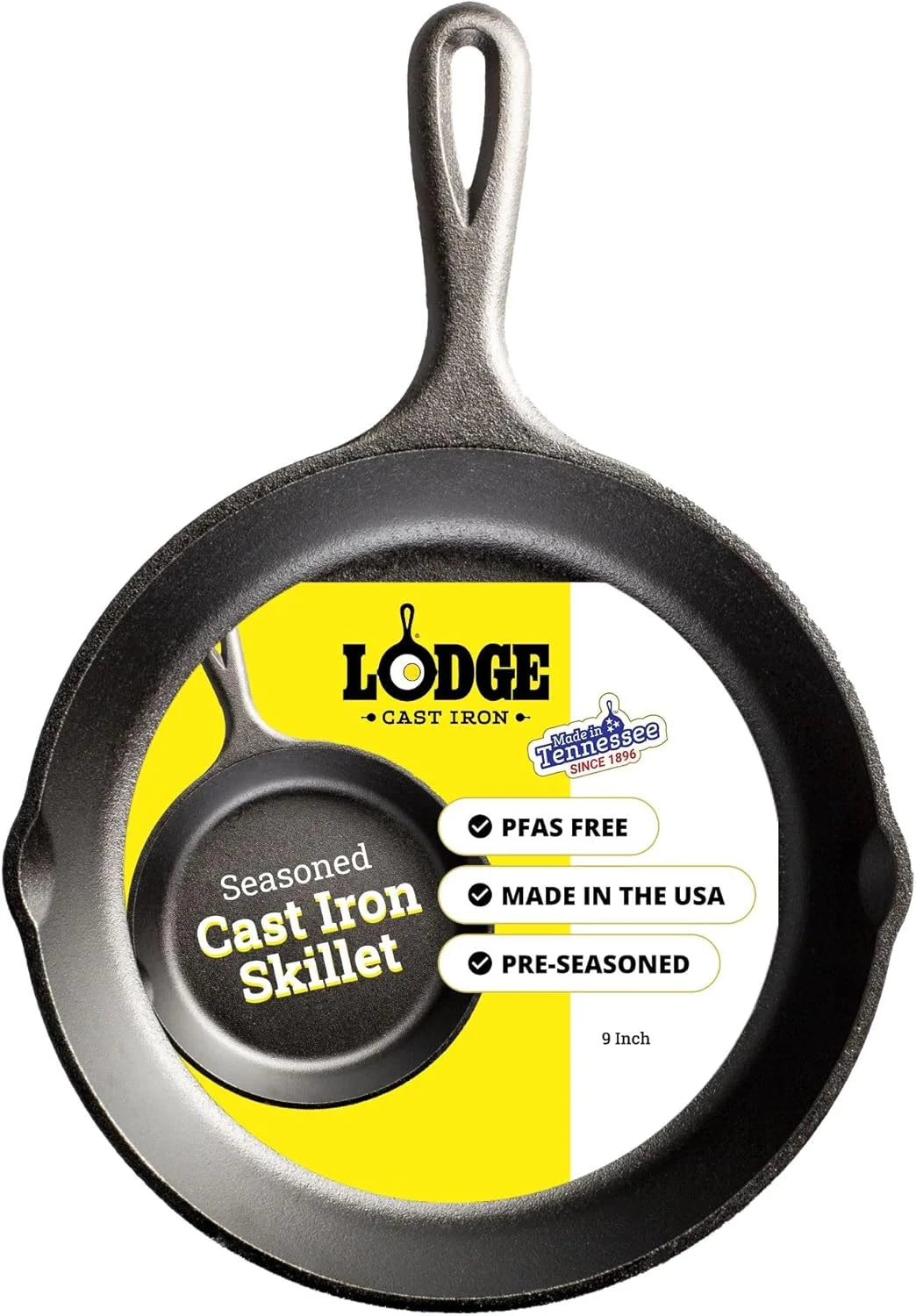 Special Seasoned Cast Iron Skillet Set 8, 10.25 & 12 Inches - Image 11