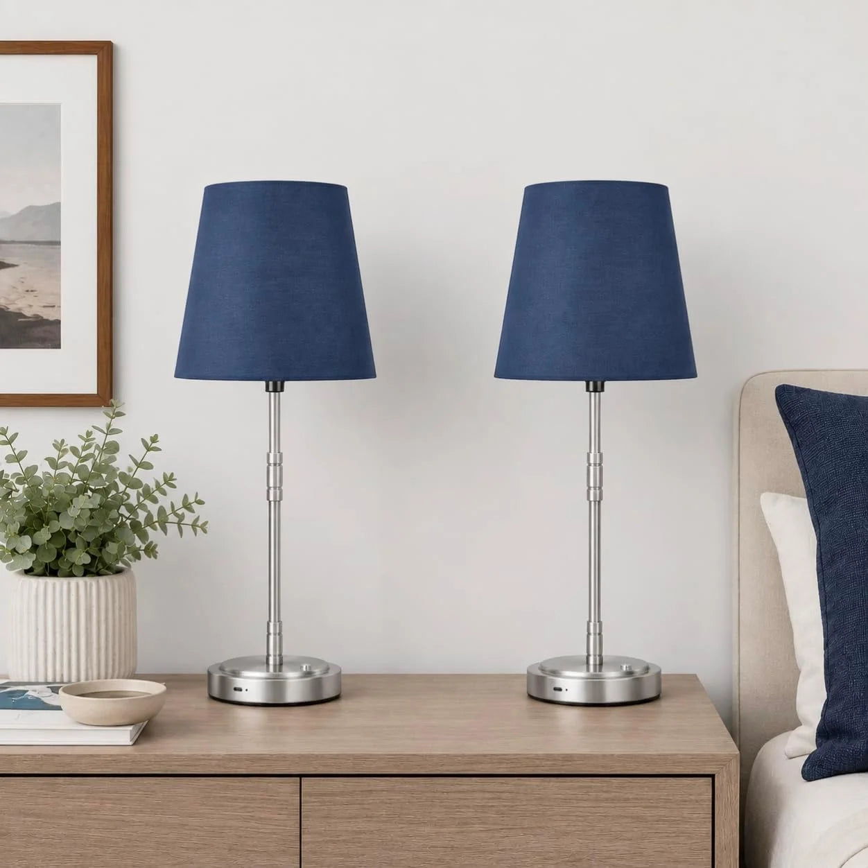 Special Cordless Table Lamps Set of 2 ¨C Battery Operated Lamp with 7500mAh Rechargeable Battery, Dimmable, Bulb Included - Image 3