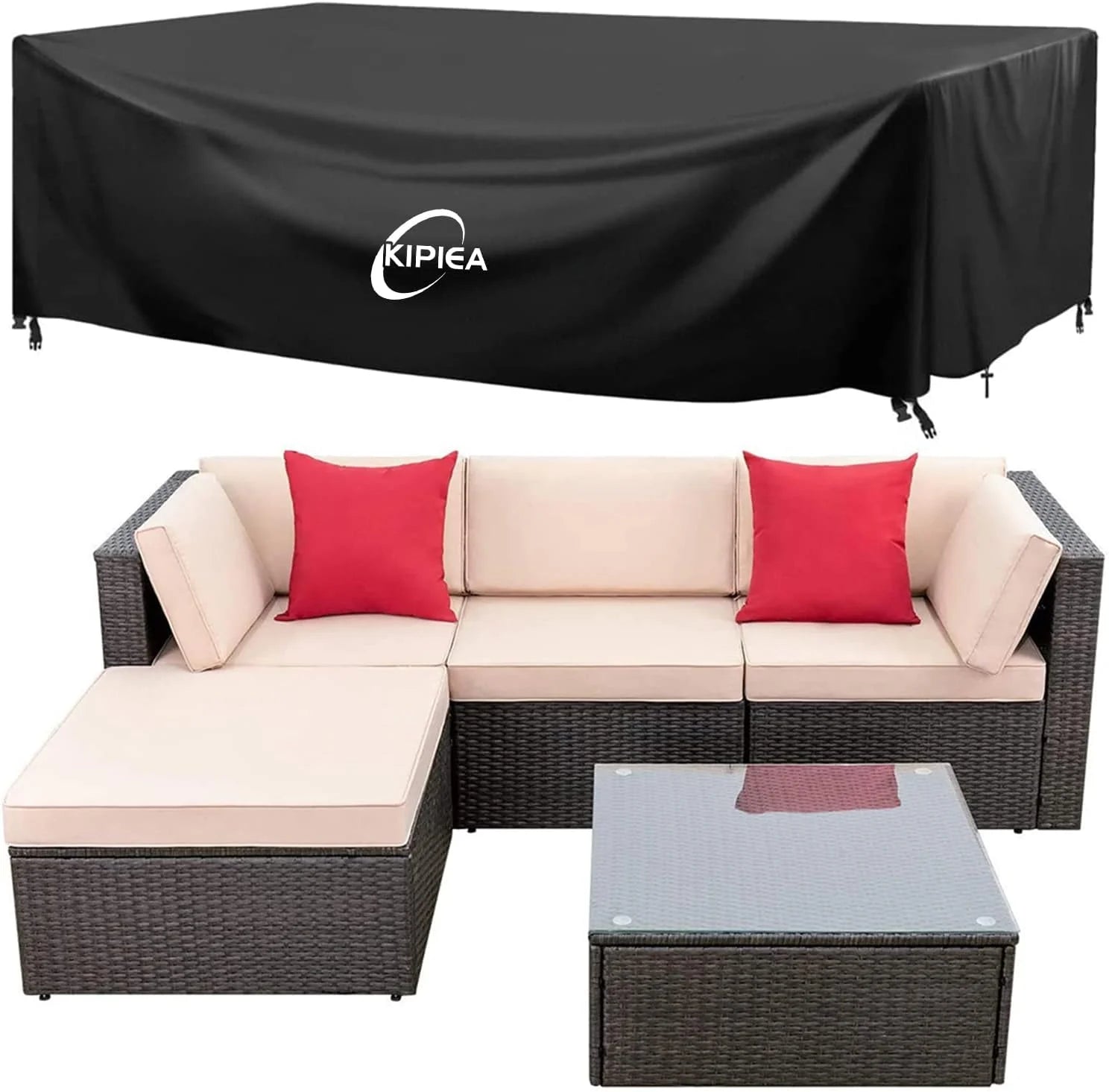 Special Patio Furniture Covers Waterproof Winter, Heavy-Duty Outdoor Furniture Set Covers for Table Chairs, Anti-UV - Image 3