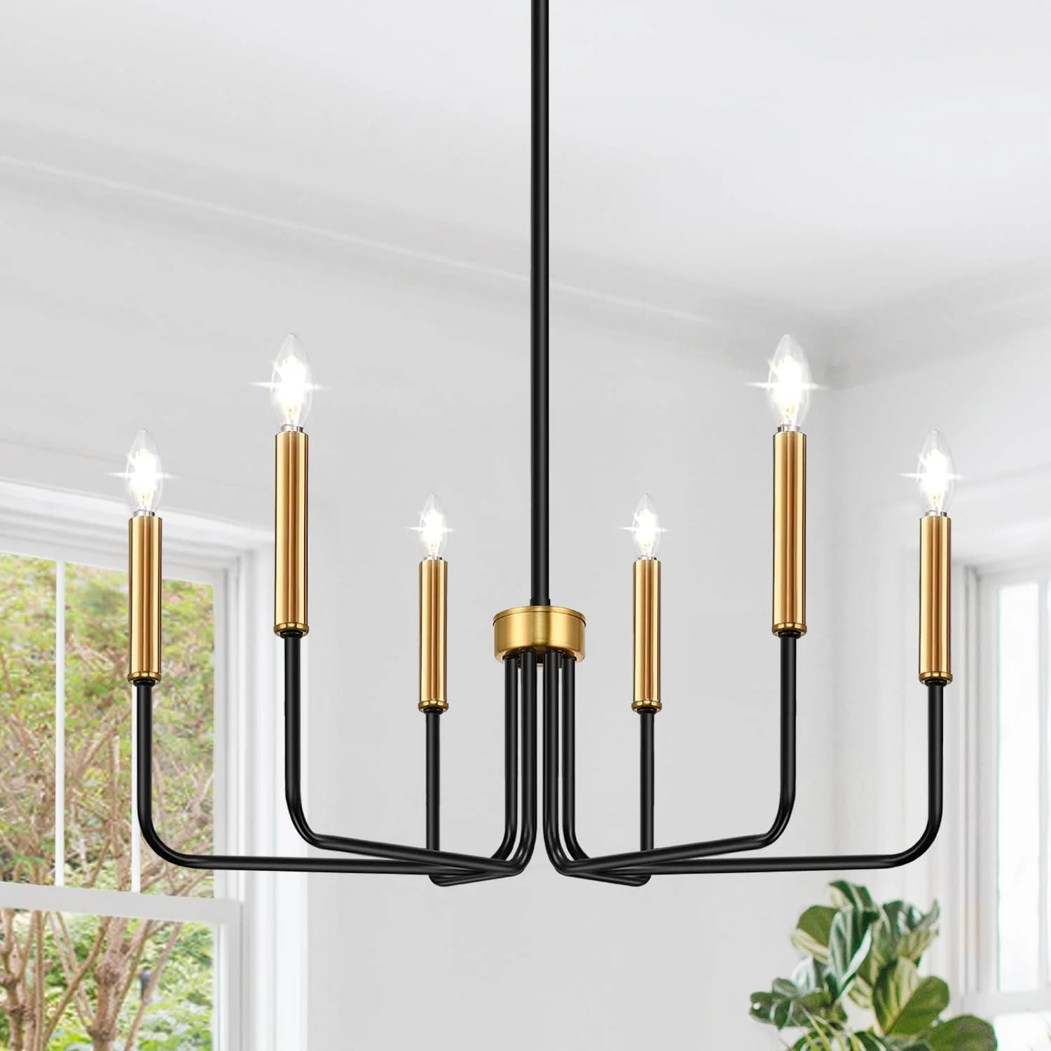 Special 6-Light Farmhouse Chandelier for Dining Room Lighting Fixtures Hanging - Image 13