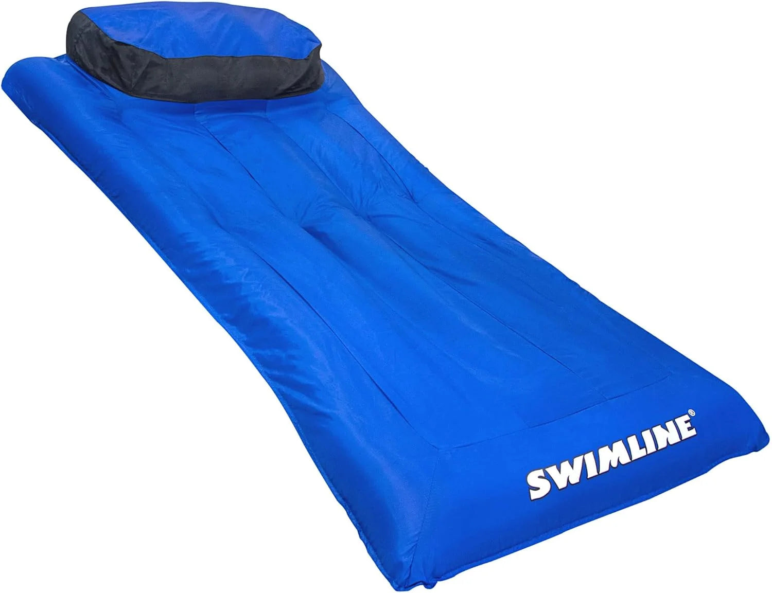 Special SWIMLINE Solstice Fabric Covered Pool Float Mattress Red Lounger Raft for Adults & Kids I Comfortable Head Back Rest - Image 5
