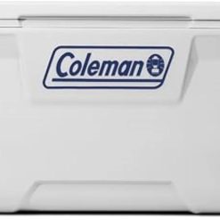 Special Coleman Marine Cooler with Fully Insulated UV Guard Lid & Body, Keeps Ice for 3+ Days, 52qt/100qt Wheeled/120qt Options