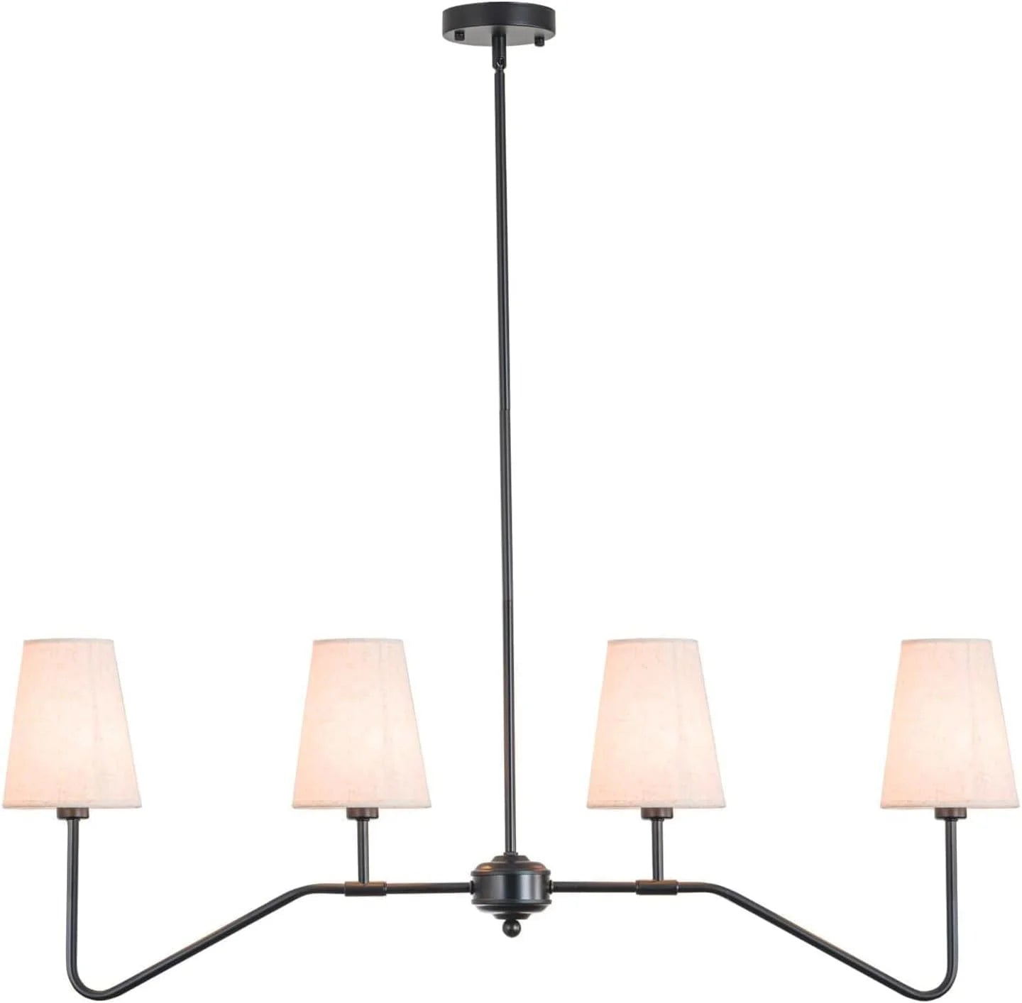 Special 5-Light Modern Chandeliers, 30 Black Farmhouse Light Fixture - Image 2