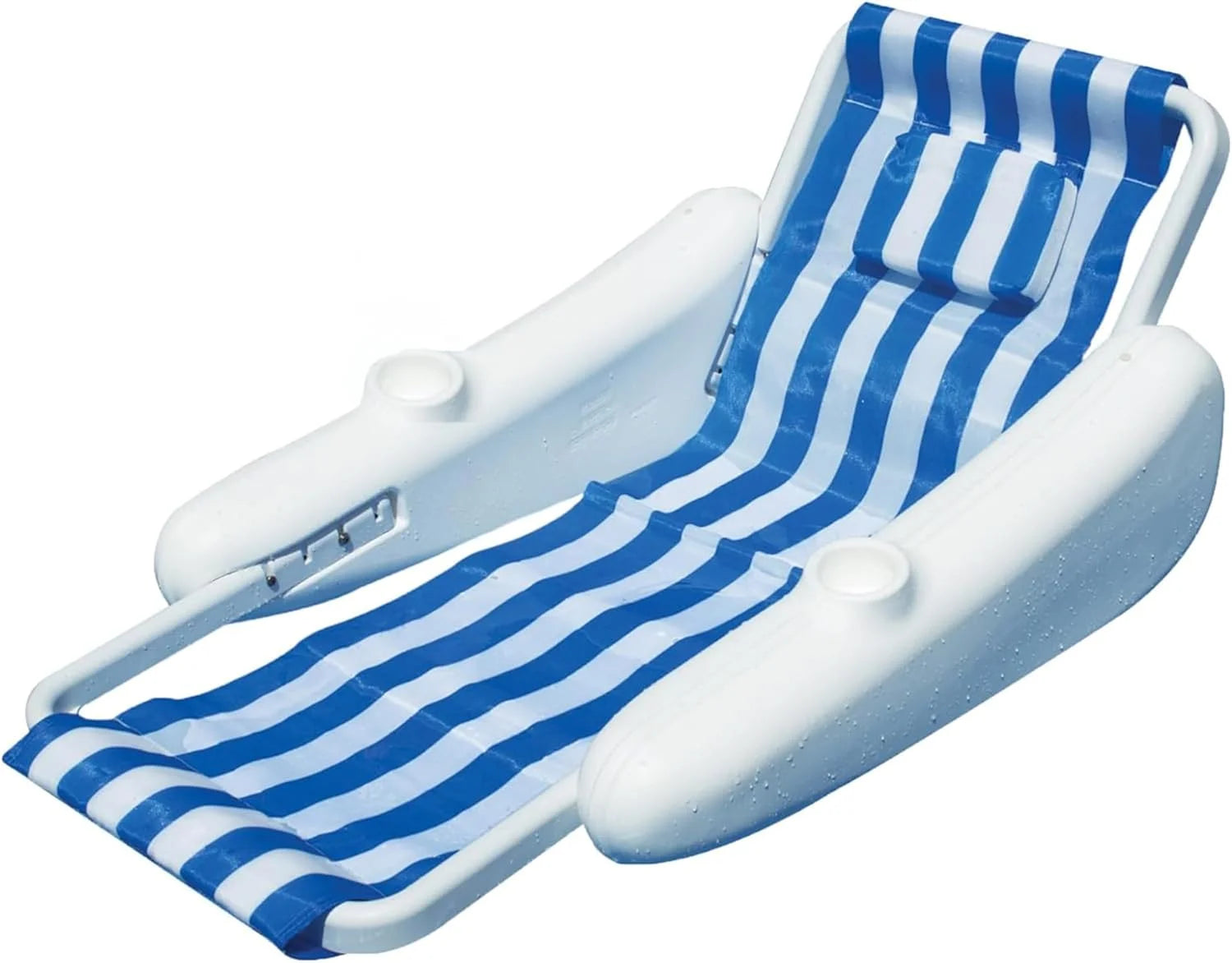 Special ORIGINAL 10010M Sunchaser Padded Luxury Lounge Chair Pool Float, Molded Frame & Pontoon Design - Image 4