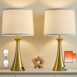 Alternative view of Special Hikczc Touch Lamp for Living Room Bedroom, Dimmable, Bulb Included