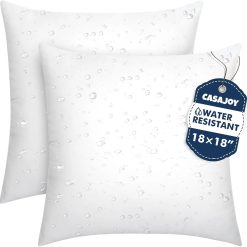 Alternative view of Special CASAJOY Set of 2 12×20 Outdoor Pillows,Water Resistant Lumbar Pillow Insert