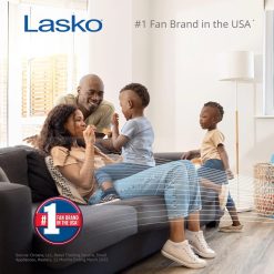 Alternative view of Special Lasko Misto Outdoor Misting Blower Fan, for Sports, Camping, Decks & Patios, 3 Speeds, 15, Black, 7050