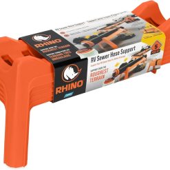 Special Rhino RV Sewer Hose Support Kit, Extends Over Uneven Terrain for Easy Drainage, Holds Up to 15-Feet of RV Sewer
