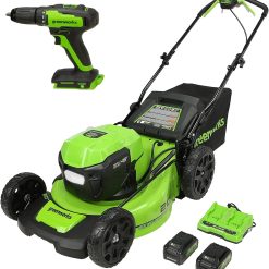 Special 48V 20 in Mower/Blower/Trimmer Kit, (2) 4.0 Ah Battery Kit – For Home Projects