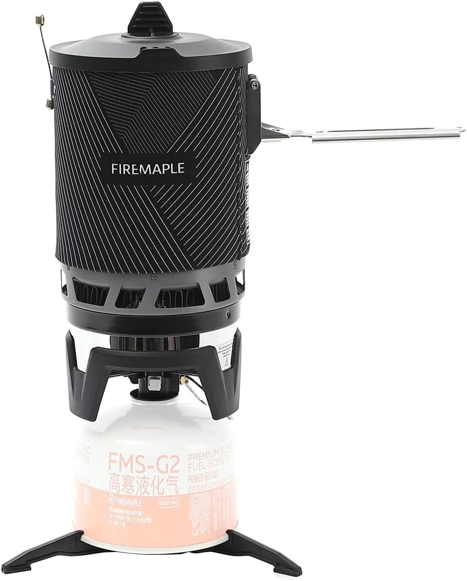 Special Fixed Star 2 Pro Backpacking Camping Stove System, Black 19.8oz, 30% Faster Boil with HX Base - Image 2