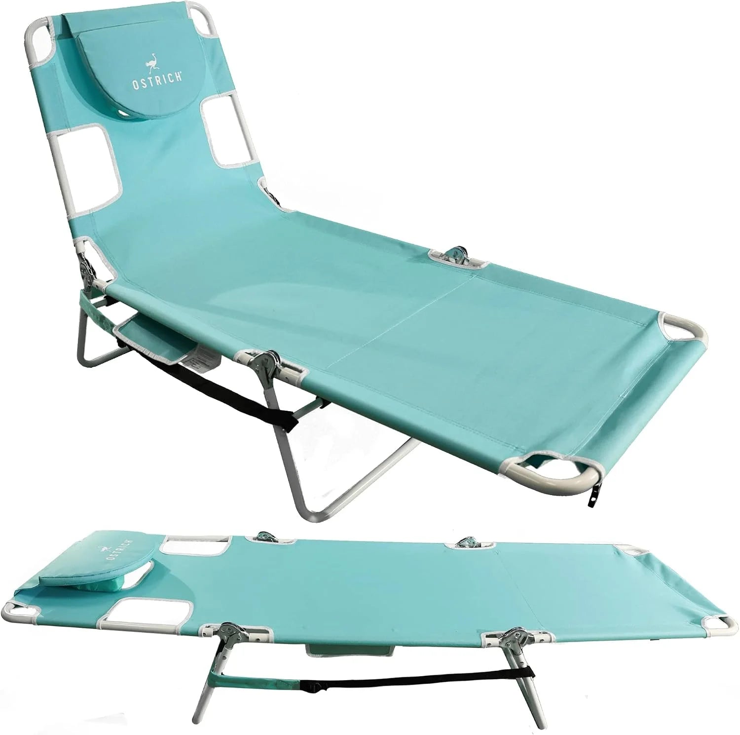 Special Ladies Comfort Lounger with Chest Support, Foldable and Portable Reclining Outdoor Patio Beach Lawn Camping - Image 3