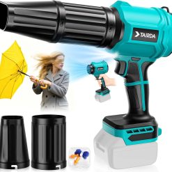 Alternative view of Special TAIRDA Cordless Leaf Blower Compatible for Dewalt 20V Battery(NO Battery), Mini Turbo Jet Blower with 2 Nozzles