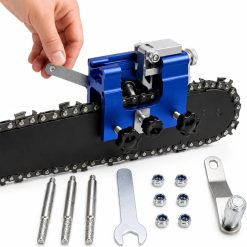 Special Chainsaw Sharpener, Manual Portable Chainsaw Chain Sharpener Tool for Fast Guided Sharpening
