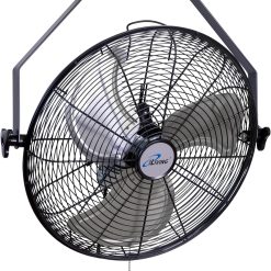 Special 18 Wall Mounted Fan – 6360 CFM, 3-Speed, Industrial Grade, Commercial/Residential