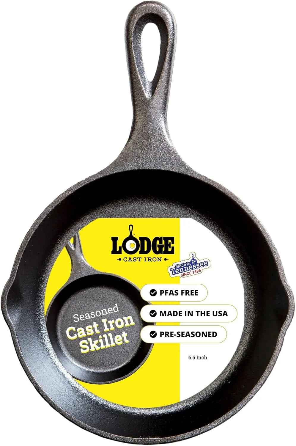 Special Seasoned Cast Iron Skillet Set 8, 10.25 & 12 Inches - Image 13