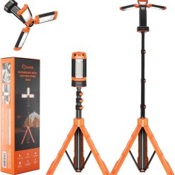 Special Portable Camping Light with Stand 12000mAh 73.2 Rechargeable Work Light 3200 Lumen Camp Lanterns with Bag