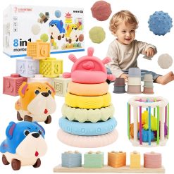 Special Premium Baby Toys for 6-18 Months, 8 in 1 Montessori Toys Set, Educational Learning Toys for Toddlers 1-3 " For Home Projects