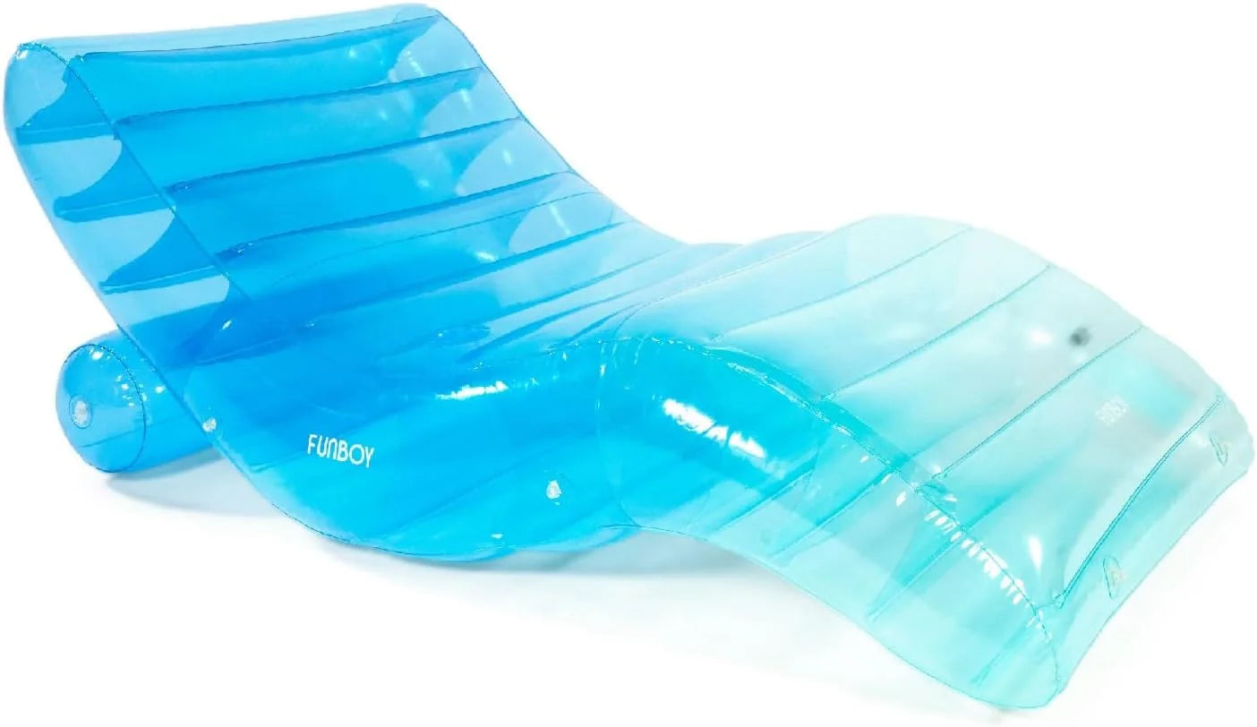 Special Giant Super Clear Chaise Lounger Pool Float