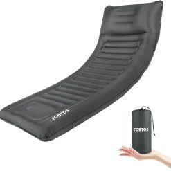 Special Double Sleeping Pad for Camping, Extra Thick 6 Camping Mattress 2 Person with Pillow Built-in Foot Pump