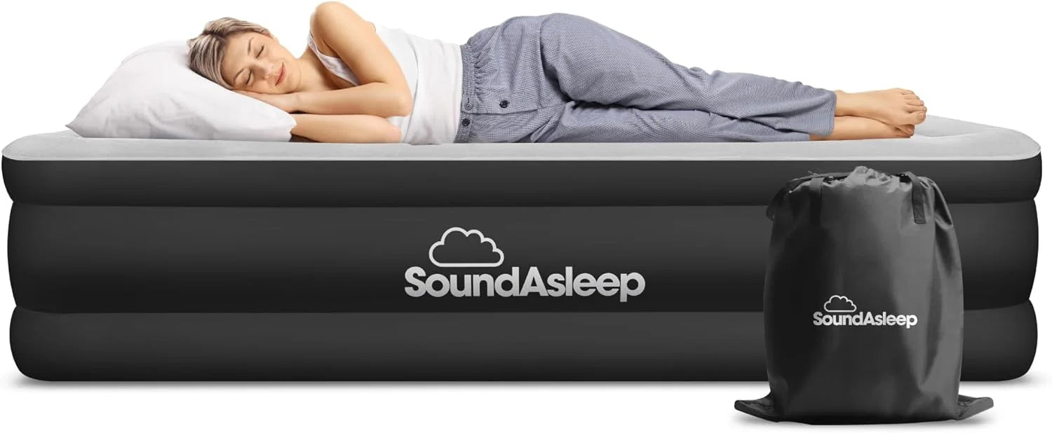 Special Dream Series Luxury Air Mattress with ComfortCoil Technology & Built-in High Capacity Pump for Home - Image 2