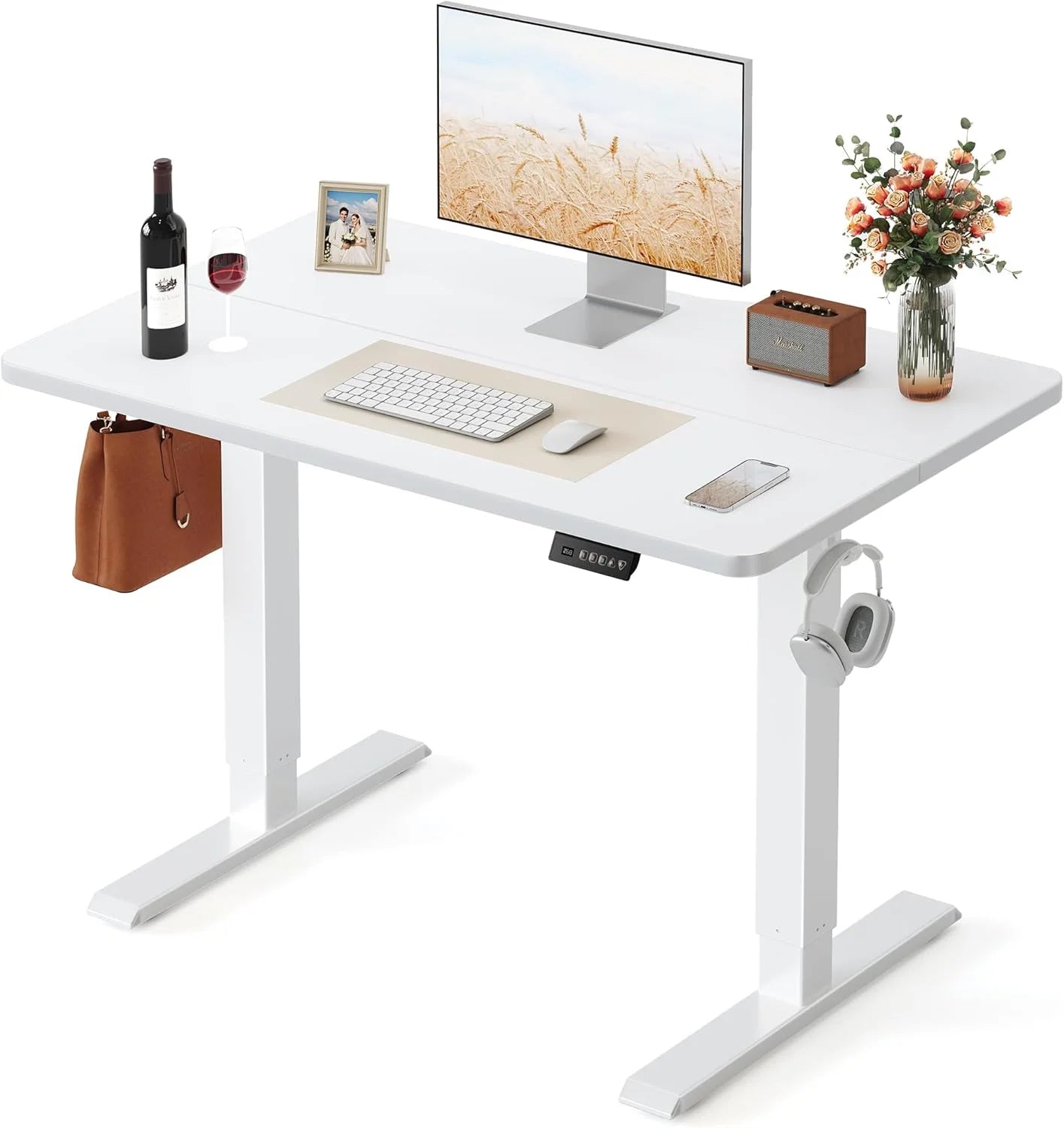 Special Standing Desk, 48 x 24 Inches Electric Height Adjustable - Image 8