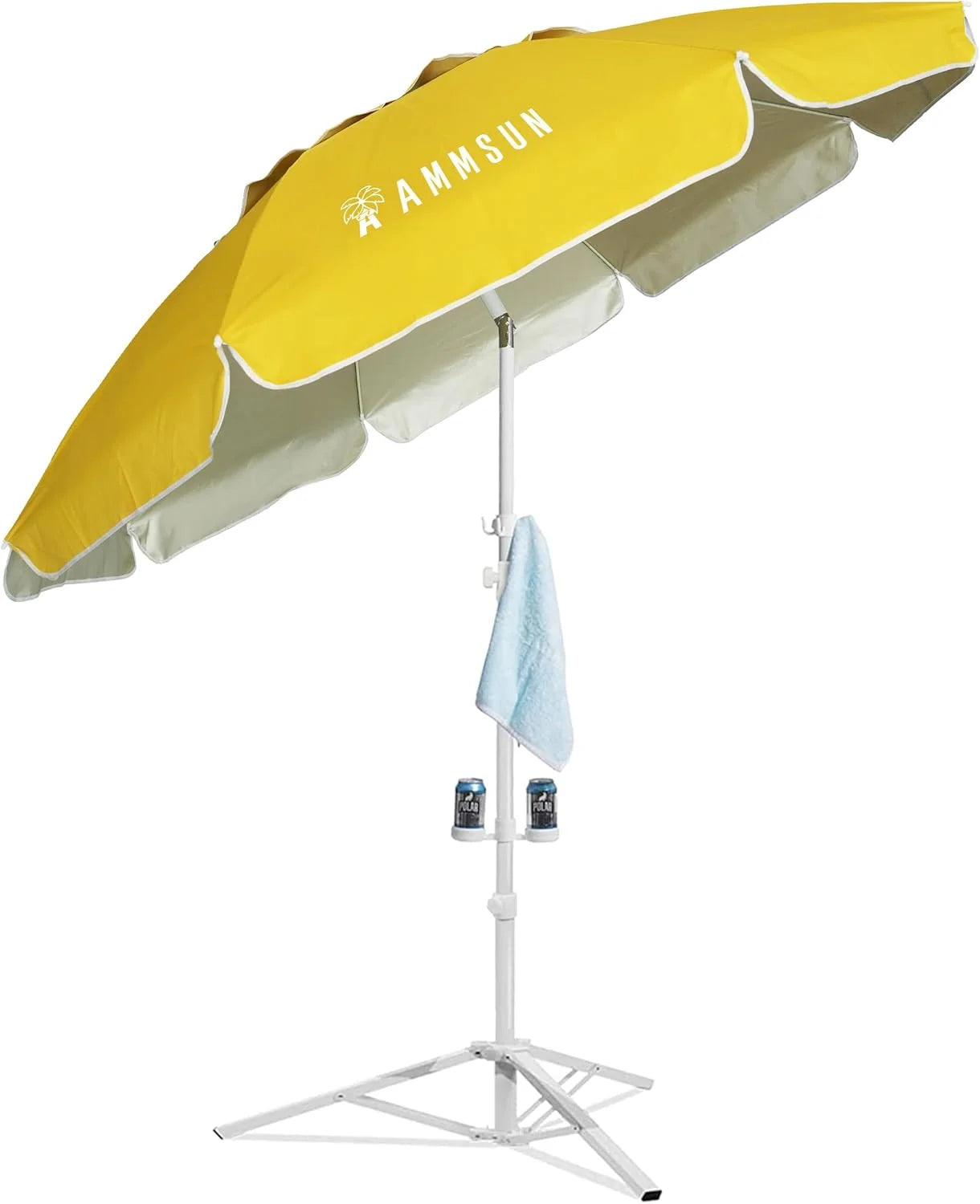 Special Shade Umbrella, Premium Portable Umbrella with Stand, 6.5ft Lightweight Free Standing Canopy for Sporting Games - Image 6